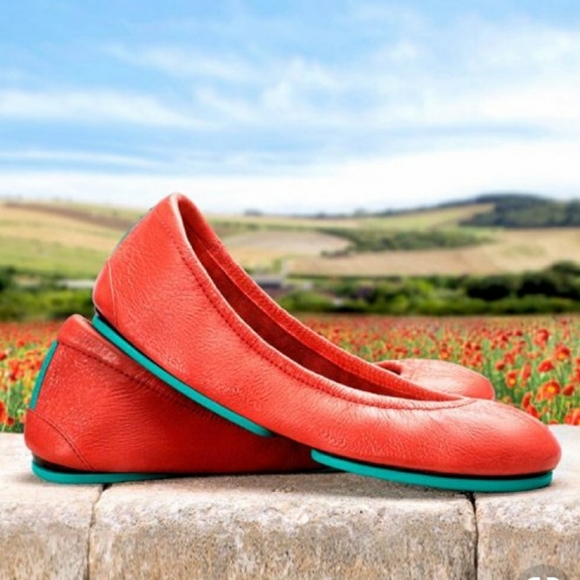 Sold Tieks limited edition poppy coral red - Picture 13 of 13
